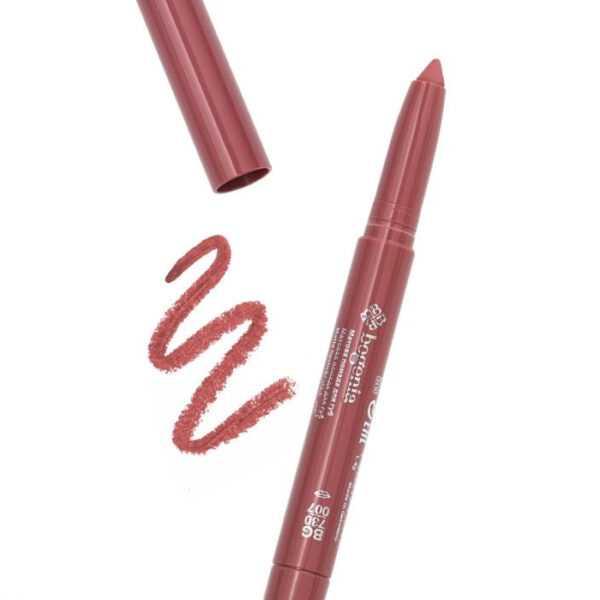 ПОМАДА-ОЛІВЕЦЬ ДЛЯ ГУБ ВОДОСТІЙКА BOGENIA VELVET WATERPROOF MATTE, 007 BUTTERSCOTCH_https://pinklab.com.ua