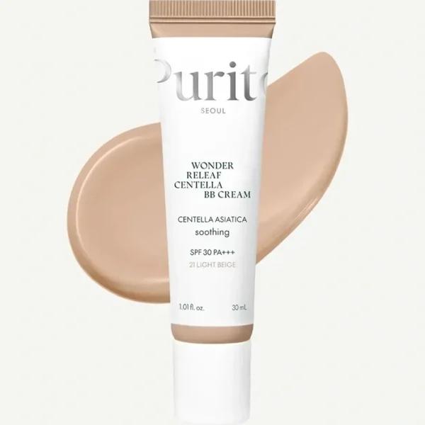 ВВ крем для обличчя Purito Cica Clearing BB Cream 30 ml з екстрактом центелли
