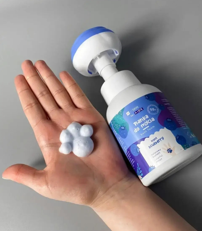 Мило «лапка» для рук і тіла HiSkin з Чорницею_https://pinklab.com.ua/