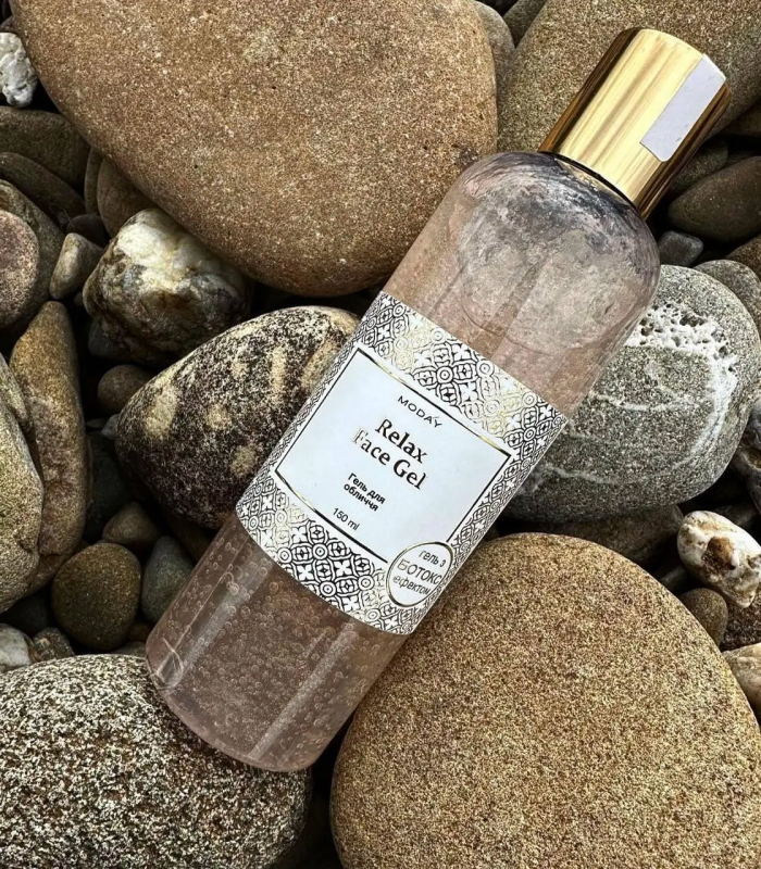 Гель для обличчя MODAY Relax Face Gel Syn-ake  або ботокс-гель - є таким собі нейромедіатором, він перешкоджає скороченню м'язової тканини і як наслідок утворенню зморшок._https://pinklab.com.ua