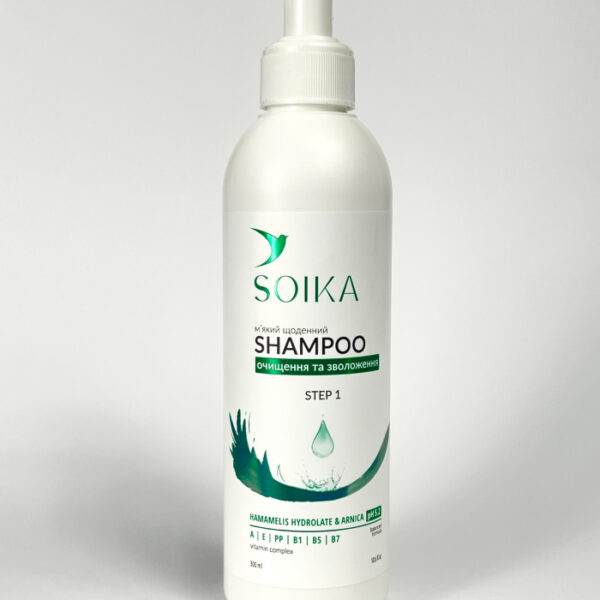 SOIKA Шампунь щоденний м'який "Очищення та зволоження"