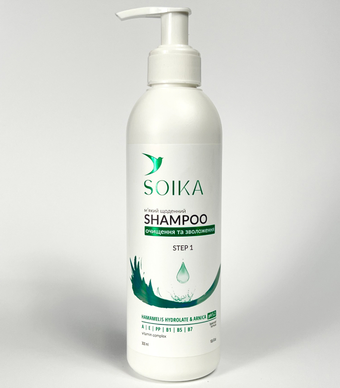 SOIKA Шампунь щоденний м'який "Очищення та зволоження"