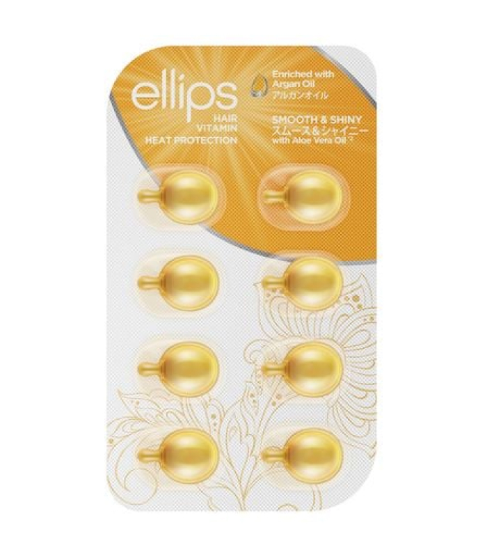 Вітаміни для волосся Ellips Hair Vitamin Smooth & Shiny With Aloe Vera Oil 8×1 мл