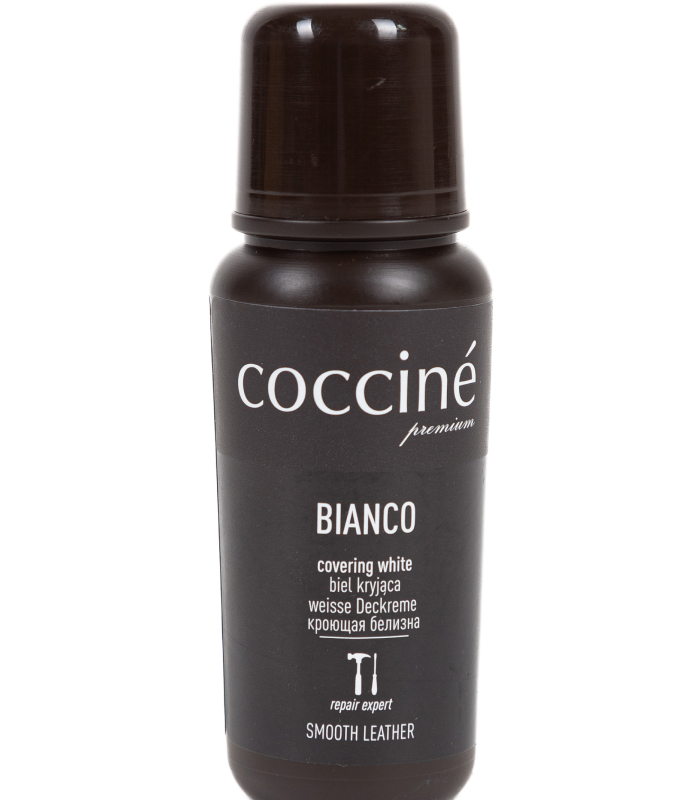 Біла крем-паста для взуття Coccine BIANCO 75мл_https://pinklab.com.ua