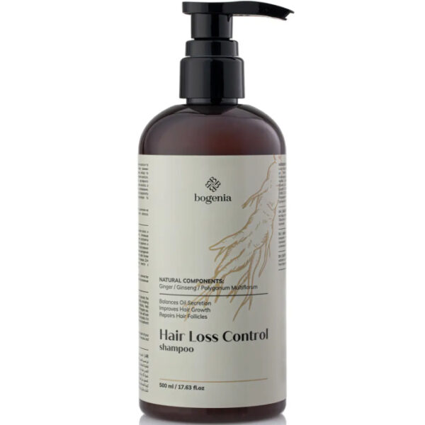 Шампунь проти випадіння волосся HAIR LOSS CONTROL SHAMPOO BOGENIA_https://pinklab.com.ua/