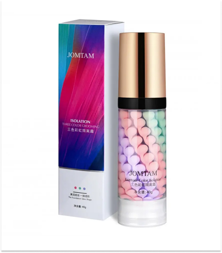 База під макіяж 3 в 1 JOMTAM CONTOUR COLOR ISOLATION