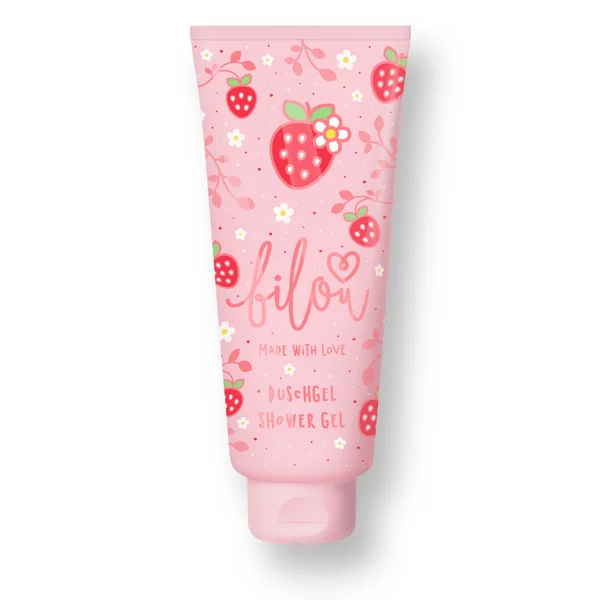 Гель для душу Bilou Sweet Strawberry солодка полуниця