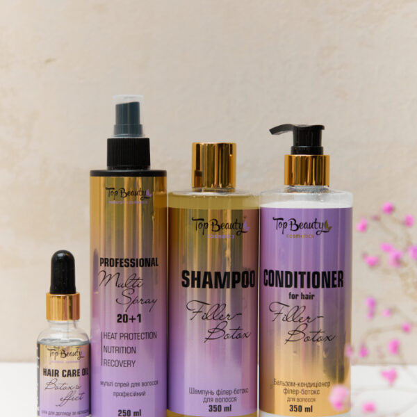 Набір філер-ботокс для волос Top Beauty