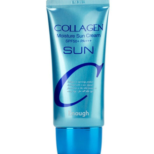Сонцезахисний крем із коллагеном Enough Collagen Moisture Sun Cream SPF50+/PA+++_https://pinklab.com.ua