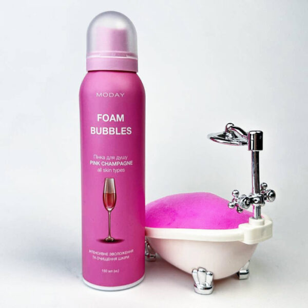 Бульбашкова пінка для душу MODAY FOAM BUBBLES PINK CHAMPAGNE