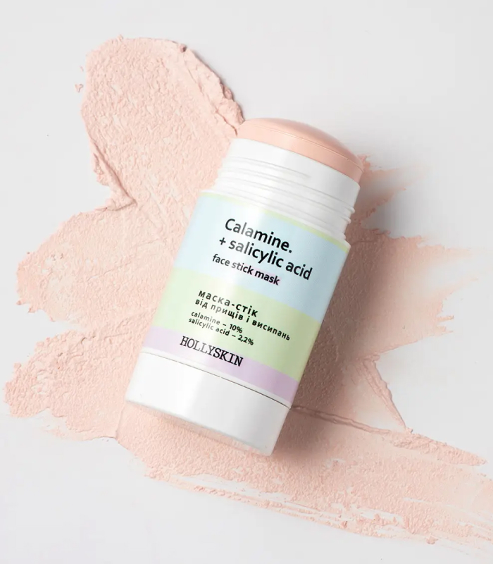 Маска-стік від прищів і висипань HOLLYSKIN Calamine.+ Salicylic Acid_https://pinklab.com.ua/