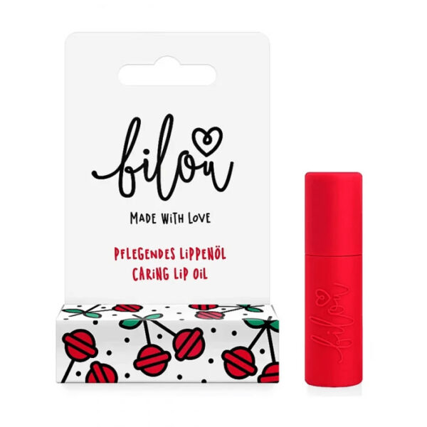 Олія для губ Bilou Cherry Pops, “вишневий льодяник”_https://pinklab.com.ua