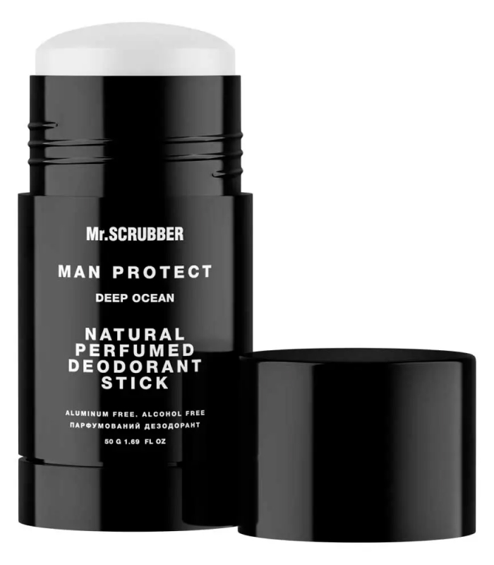 Натуральний парфумований дезодорант Man Protect Deep Ocean Mr.SCRUBBER