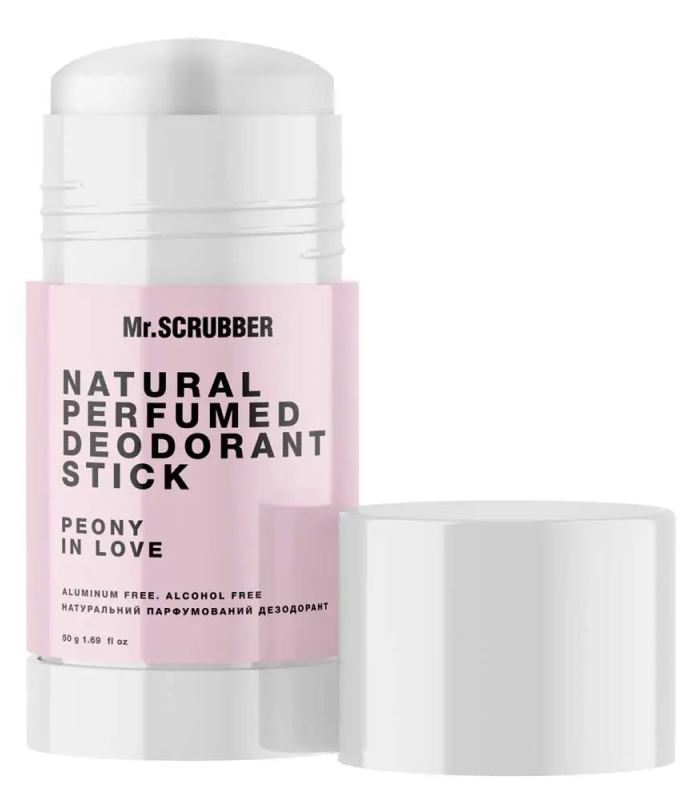 Натуральний парфумований дезодорант Mr.SCRUBBER Peony in Love