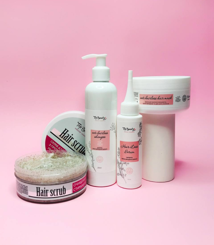 Набір Top beauty проти випадіння та активний ріст волосся