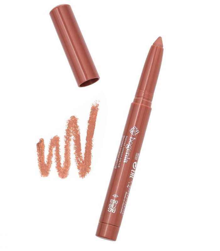 Помада-олівець водостійка для губ BOGENIA VELVET WATERPROOF MATTE BROWN MELON 003