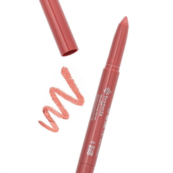 Помада-олівець водостійка для губ BOGENIA VELVET WATERPROOF MATTE ICED COFFEE 005