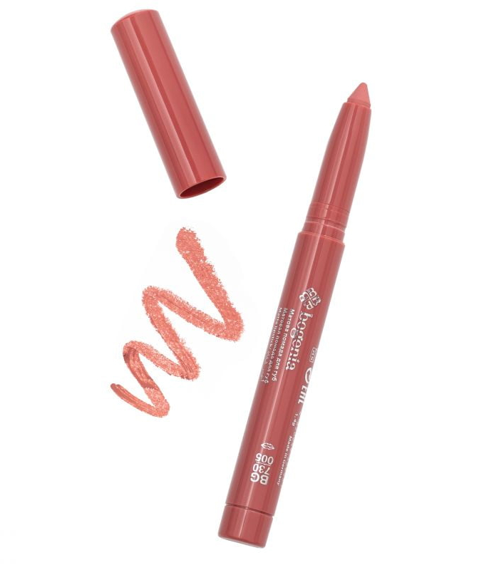 Помада-олівець водостійка для губ BOGENIA VELVET WATERPROOF MATTE ICED COFFEE 005