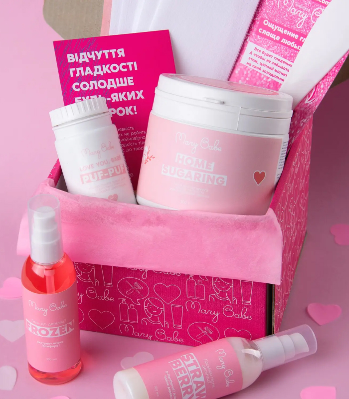 Повний набір для депіляції усіх зон Lovely_https://pinklab.com.ua