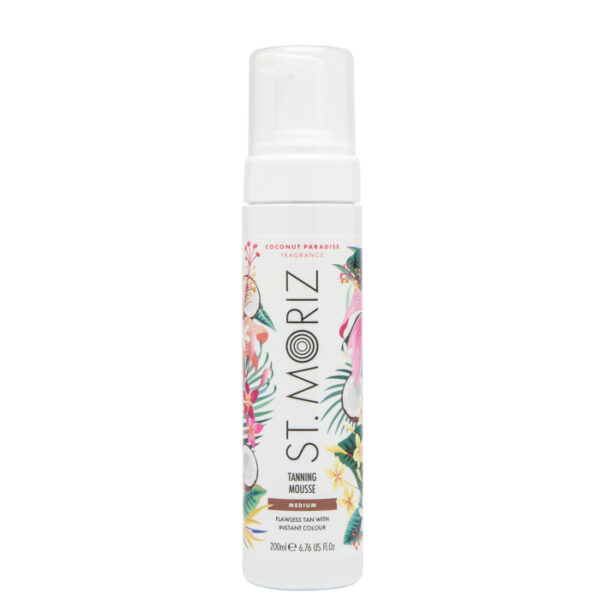 Автобронзат-мус St.Moriz Pro Medium Coconut Paradise, 200 мл_https://pinklab.com.ua