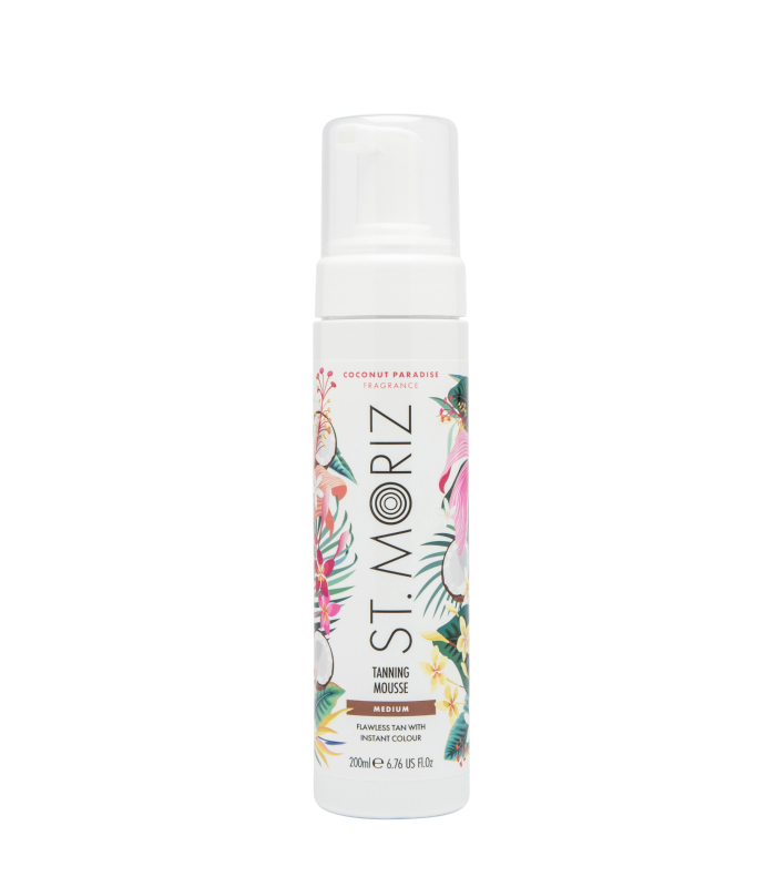 Автобронзат-мус St.Moriz Pro Medium Coconut Paradise, 200 мл_https://pinklab.com.ua
