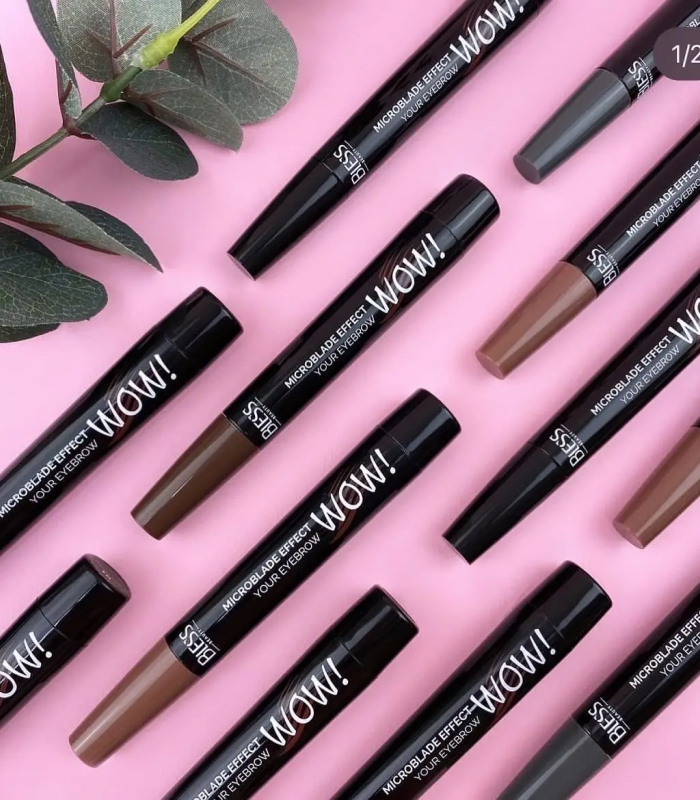 Маркер для брів Bless Beauty Wow Tattoo Brow Pen з ефектом мікроблейдингу, 01, 2 г_https://pinklab.com.ua