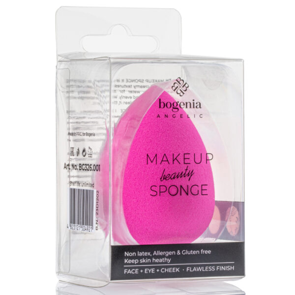 Спонж для макіяжу у формі краплі Bogenia_https://pinklab.com.ua