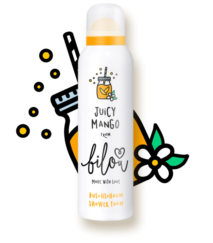 Пінка для душу Bilou Juicy Mango_https://pinklab.com.ua