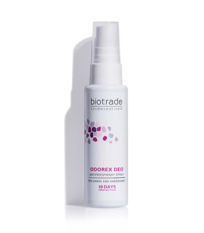 Антиперспірант-спрей тривалої дії Biotrade Odorex Deo Antiperspirant Spray_https://pinklab.com.ua