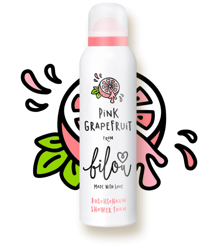 Пінка для душу Bilou Pink Grapefruit_https://pinklab.com.ua