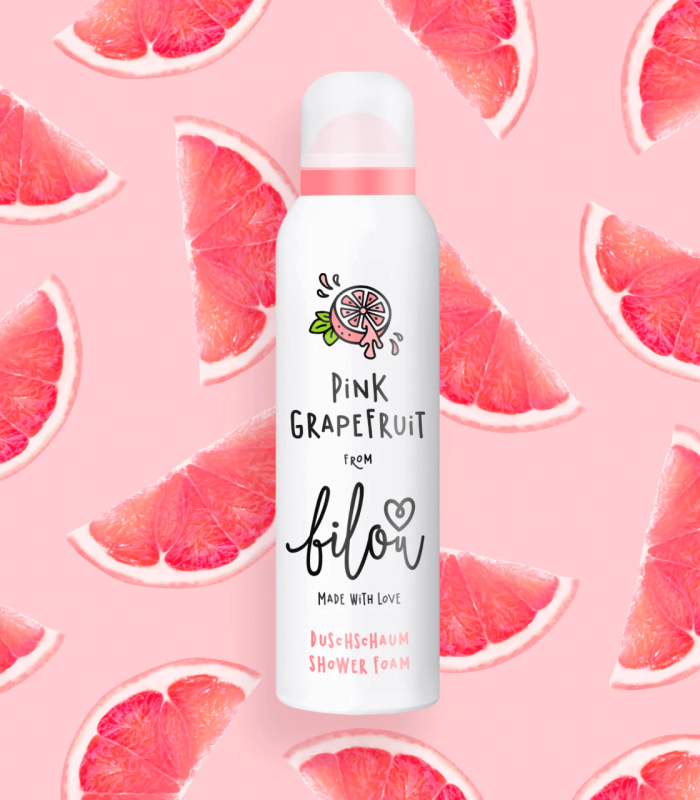 Пінка для душу Bilou Pink Grapefruit_https://pinklab.com.ua