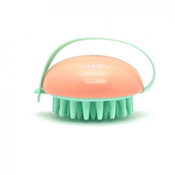 Щітка-масажер Masil Head Cleaning Massage Brush силіконова, для шкіри голови _https://pinklab.com.ua