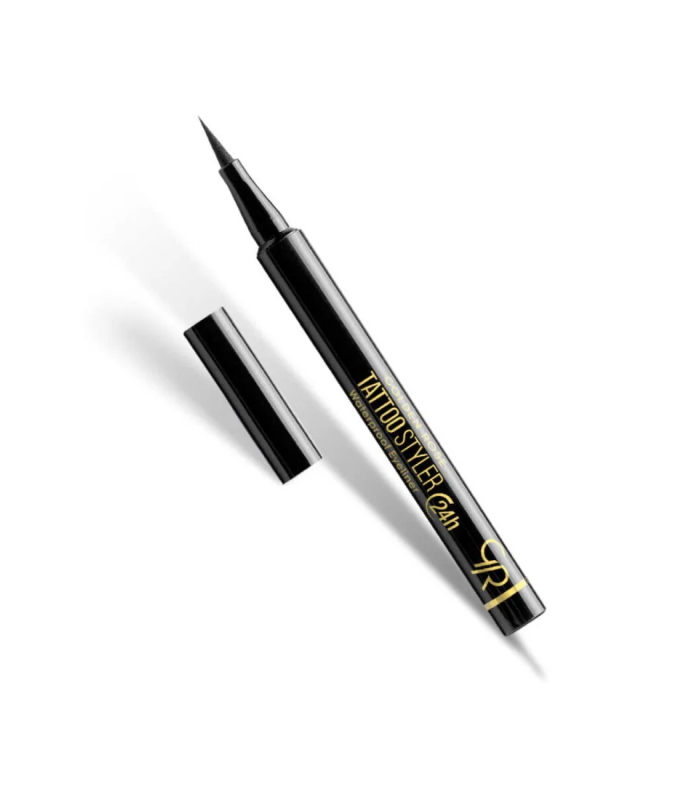 Підводка для очей Golden Rose Tattoo Styler Waterproof Eyeliner, Black, 1.1 мл_https://pinklab.com.ua