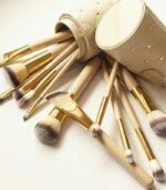 Пензлі для макіяжу в тубусі BH Cosmetics Studded Couture Brush Set, 12 шт._https://pinklab.com.ua