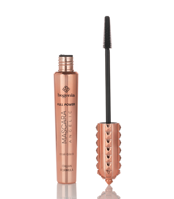 Туш для подовження та об'єму вій Bogenia Mascara Angelic Coal-Black BG903_https://pinklab.com.ua