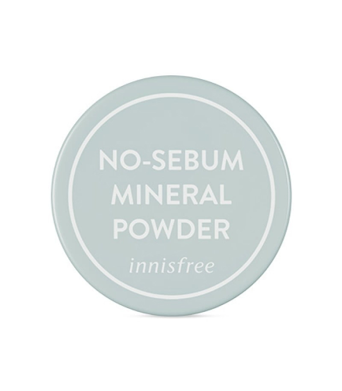 Мінеральна розсипчаста пудра для обличчя Innisfree No Sebum Mineral Powder, 5г_https://pinklab.com.ua