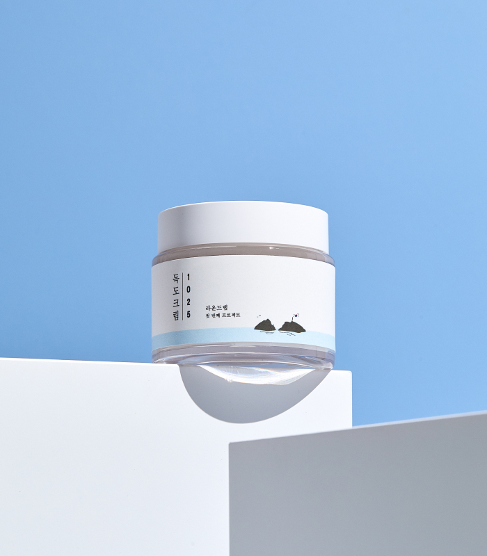 Зволожуючий крем з морською водою ROUND LAB 1025 Dokdo Cream 80 ml_https://pinklab.com.ua