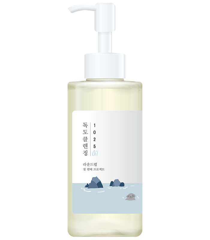 Гідрофільна очищуюча олія ROUND LAB 1025 Dokdo Cleansing Oil 200 ml_https://pinklab.com.ua