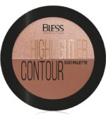 Палетка Bless Beauty DUO PALETTE HIGHLIGHTER CONTOUR_https://pinklab.com.ua