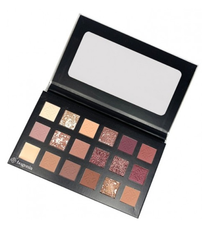 Палетка тіней Bogenia Berry Galaxy (18 color)_https://pinklab.com.ua
