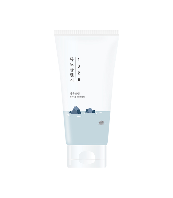 М’яка пінка для вмивання Round Lab 1025 Dokdo Cleanser_https://pinklab.com.ua