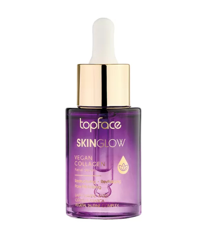 Колагенова сироватка для обличчя TopFace Skin Glow Vegan Collagen Facial Serum, 30 мл_https://pinklab.com.ua