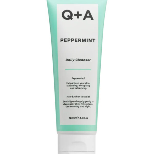 Гель з м’ятою Q+A Peppermint Daily Cleanser_https://pinklab.com.ua