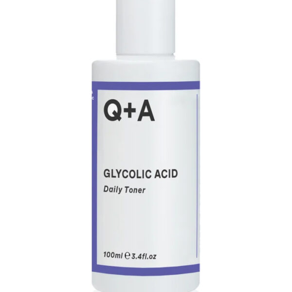 Тонер для лица с гликолевой кислотой Q+A GLYCOLIC ACID Daily Toner 100ml_https://pinklab.com.ua