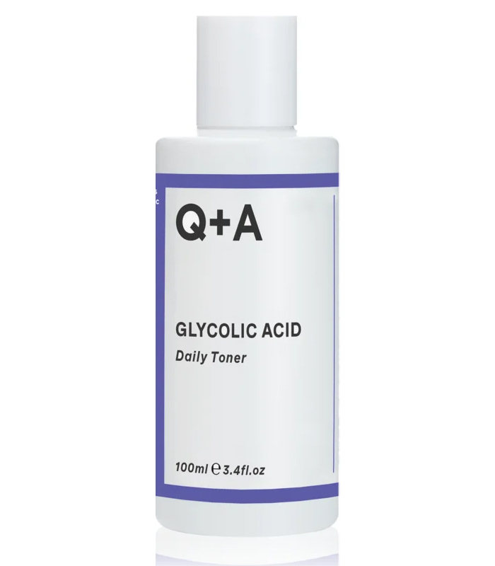 Тонер для обличчя з гліколевою кислотою Q+A GLYCOLIC ACID Daily Toner 100ml_https://pinklab.com.ua