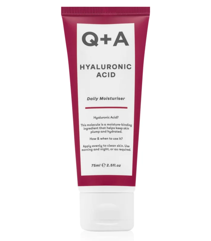 Зволожуючий крем з гіалуроновою кислотою Hyaluronic Acid Daily Moisturiser Q+A_https://pinklab.com.ua