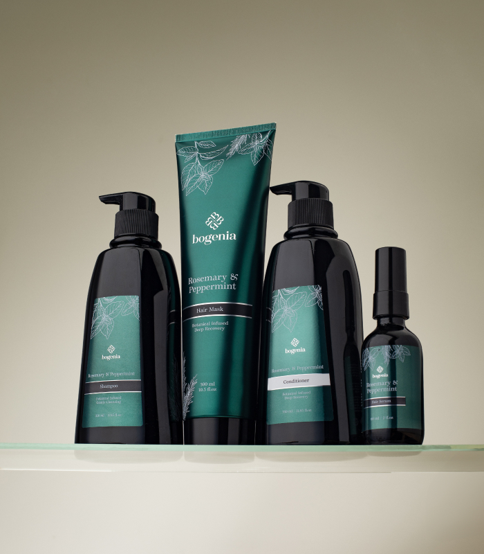Набір для волосся Bogenia Rosemary Peppermint_https://pinklab.com.ua