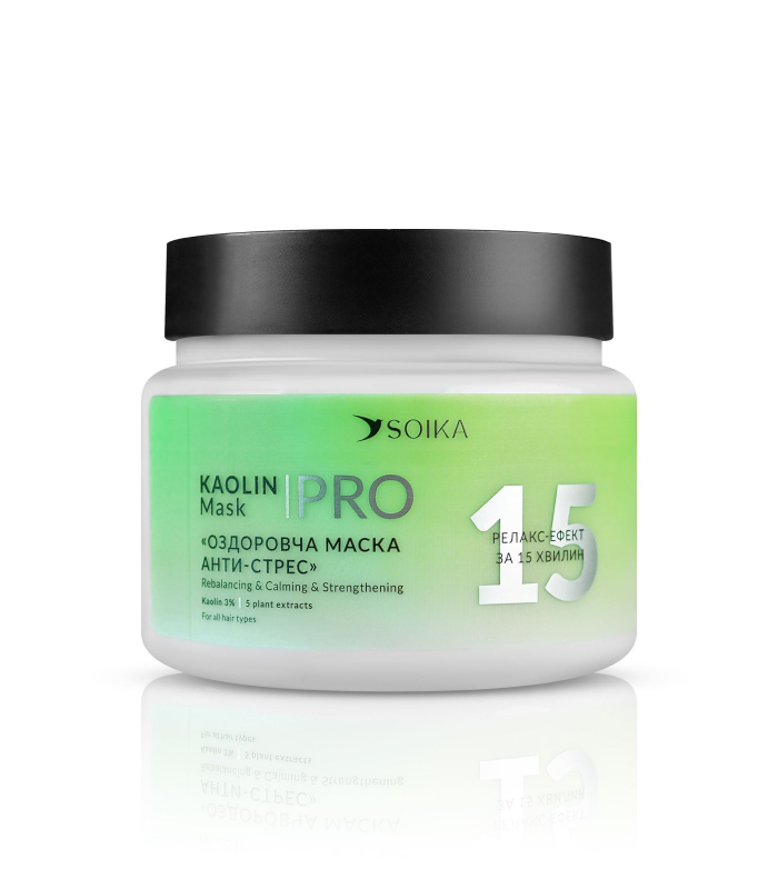 Маска анти-стрес для волосся Soika_https://pinklab.com.ua