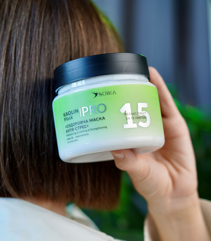 Маска анти-стрес для волосся Soika_https://pinklab.com.ua