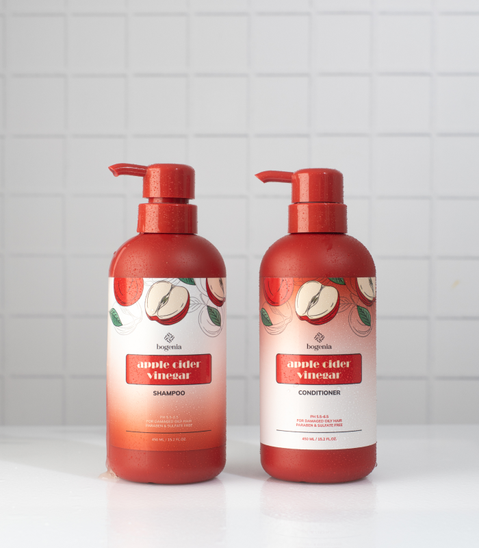 Набір для волосся Bogenia Apple Cider_https://pinklab.com.ua